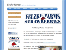 Tablet Screenshot of felzkefarms.com